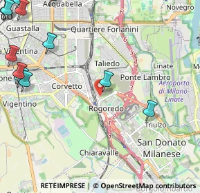 Mappa MI 20100, 20138 Milano MI, Italia (3.38)