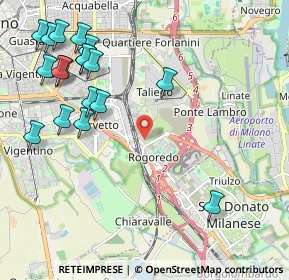 Mappa MI 20100, 20138 Milano MI, Italia (2.56389)
