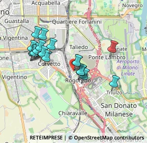Mappa MI 20100, 20138 Milano MI, Italia (1.64222)