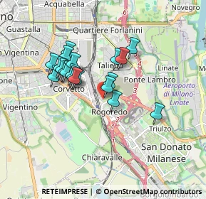 Mappa MI 20100, 20138 Milano MI, Italia (1.4495)