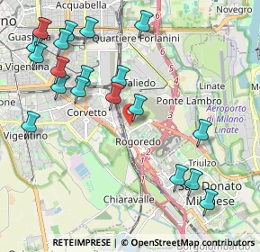 Mappa MI 20100, 20138 Milano MI, Italia (2.42053)