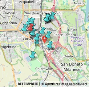 Mappa MI 20100, 20138 Milano MI, Italia (1.427)