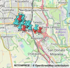 Mappa MI 20100, 20138 Milano MI, Italia (1.652)