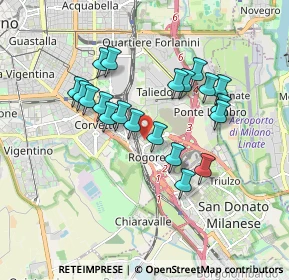 Mappa MI 20100, 20138 Milano MI, Italia (1.5585)