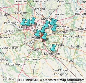 Mappa MI 20100, 20138 Milano MI, Italia (9.08)