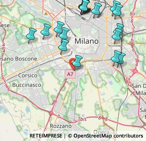 Mappa Via dell'Innominato, 20142 Milano MI, Italia (5.00211)