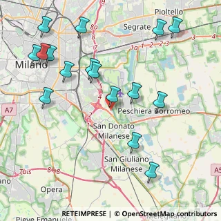 Mappa Via XXV Aprile, 20097 San Donato Milanese MI, Italia (4.84938)