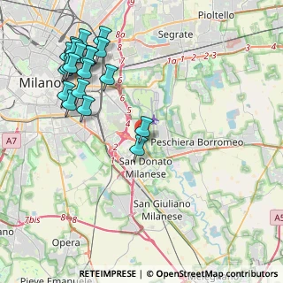 Mappa Via XXV Aprile, 20097 San Donato Milanese MI, Italia (4.9955)
