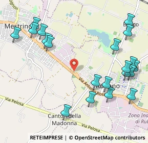 Mappa SS  11 Km 375+835 N. Snc, 35035 Mestrino PD, Italia (1.3085)