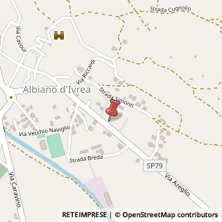 Mappa Via Azeglio, 17, 10010 Albiano d'Ivrea, Torino (Piemonte)