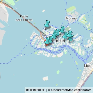 Mappa Calle Balastro, 30123 Venezia VE, Italia (1.24727)