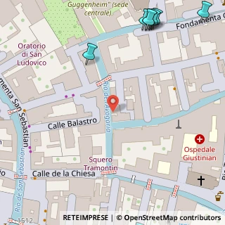 Mappa Calle Balastro, 30123 Venezia VE, Italia (0.1395)