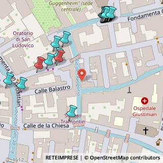 Mappa Calle Balastro, 30123 Venezia VE, Italia (0.096)