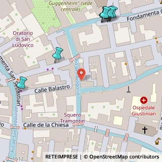 Mappa Calle Balastro, 30123 Venezia VE, Italia (0.134)