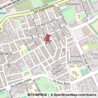 Mappa Piazza della Liberta, 10, 20094 Corsico, Milano (Lombardia)