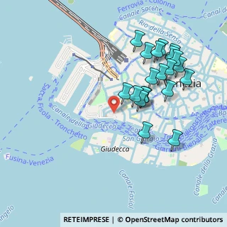 Mappa Calle Dietro Ai Magazzini, 30123 Venezia VE, Italia (0.985)