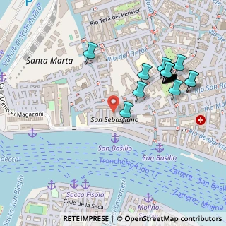 Mappa Fondamenta Pescheria, 30123 Venezia VE, Italia (0.267)