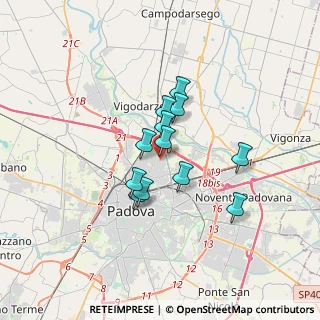 Mappa Via Beato Giuseppe Cafasso, 35133 Padova PD, Italia (2.39583)