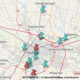 Mappa Via Beato Giuseppe Cafasso, 35133 Padova PD, Italia (5.444)