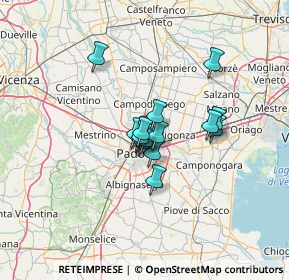 Mappa Via Beato Giuseppe Cafasso, 35133 Padova PD, Italia (8.156)