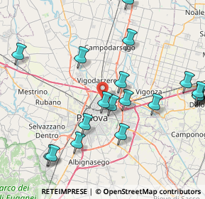 Mappa Via Beato Giuseppe Cafasso, 35133 Padova PD, Italia (9.6485)