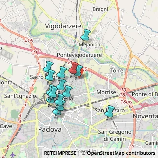 Mappa Via Beato Giuseppe Cafasso, 35133 Padova PD, Italia (1.72133)