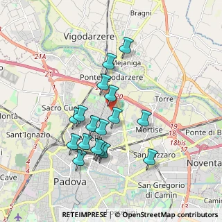 Mappa Via Beato Giuseppe Cafasso, 35133 Padova PD, Italia (1.65529)