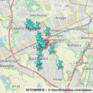 Mappa Via Francesco Petrarca, 20090 Corsico MI, Italia (1.44688)