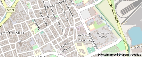 Mappa Cesano Boscone