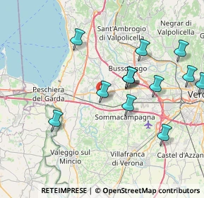 Mappa Via Caliari, 37060 Sona VR, Italia (7.84615)