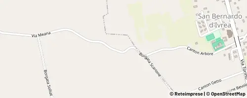 Mappa Pavone Canavese