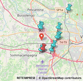 Mappa 37060 Lugagnano VR, Italia (2.94636)