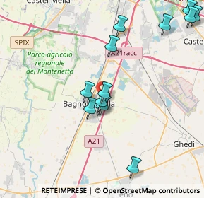 Mappa Via Concarena, 25021 Bagnolo Mella BS, Italia (4.17154)