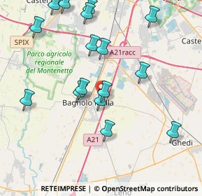 Mappa Via Concarena, 25021 Bagnolo Mella BS, Italia (4.34938)