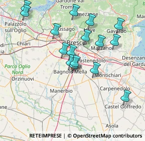 Mappa Via Concarena, 25021 Bagnolo Mella BS, Italia (14.68938)