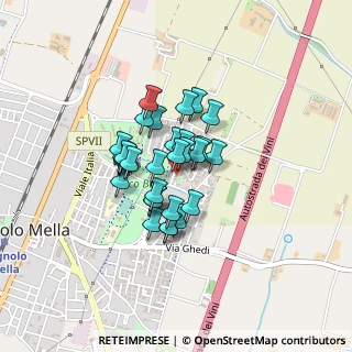 Mappa Via Concarena, 25021 Bagnolo Mella BS, Italia (0.27333)