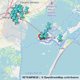 Mappa Dorsoduro Santa Marta, 30123 Venezia VE, Italia (5.35684)