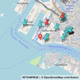 Mappa Dorsoduro Santa Marta, 30123 Venezia VE, Italia (0.629)