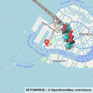 Mappa Dorsoduro Santa Marta, 30123 Venezia VE, Italia (1.0045)