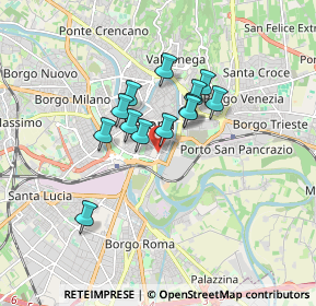 Mappa Via del Fante, 37122 Verona VR, Italia (1.21462)