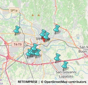 Mappa Via del Fante, 37122 Verona VR, Italia (3.24273)