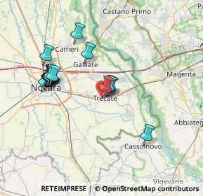 Mappa Trecate, 28069 Trecate NO, Italia (7.13063)
