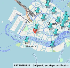 Mappa Corte Zappa, 30123 Venezia VE, Italia (1.28938)