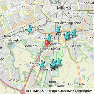 Mappa Via Donna Prassede, 20143 Milano MI, Italia (1.875)