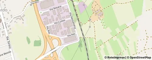 Mappa Ivrea