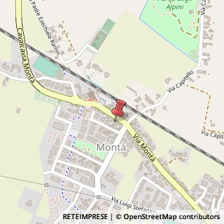 Mappa Via Montà, 265, 35136 Padova, Padova (Veneto)