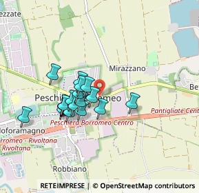 Mappa Via Belli, 20068 Peschiera Borromeo MI, Italia (0.7125)