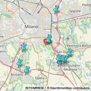Mappa Viale Omero, 20139 Milano MI, Italia (4.37727)