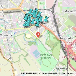 Mappa Viale Omero, 20139 Milano MI, Italia (0.9955)