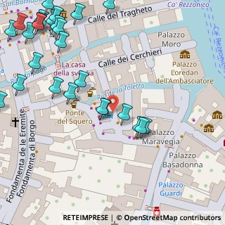 Mappa Calle Toletta, 30123 Venezia VE, Italia (0.07308)